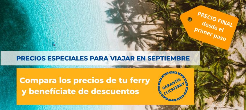 Imagen de Precios especiales para viajar en Septiembre. Todas las ofertas para ahorrar en tu viaje